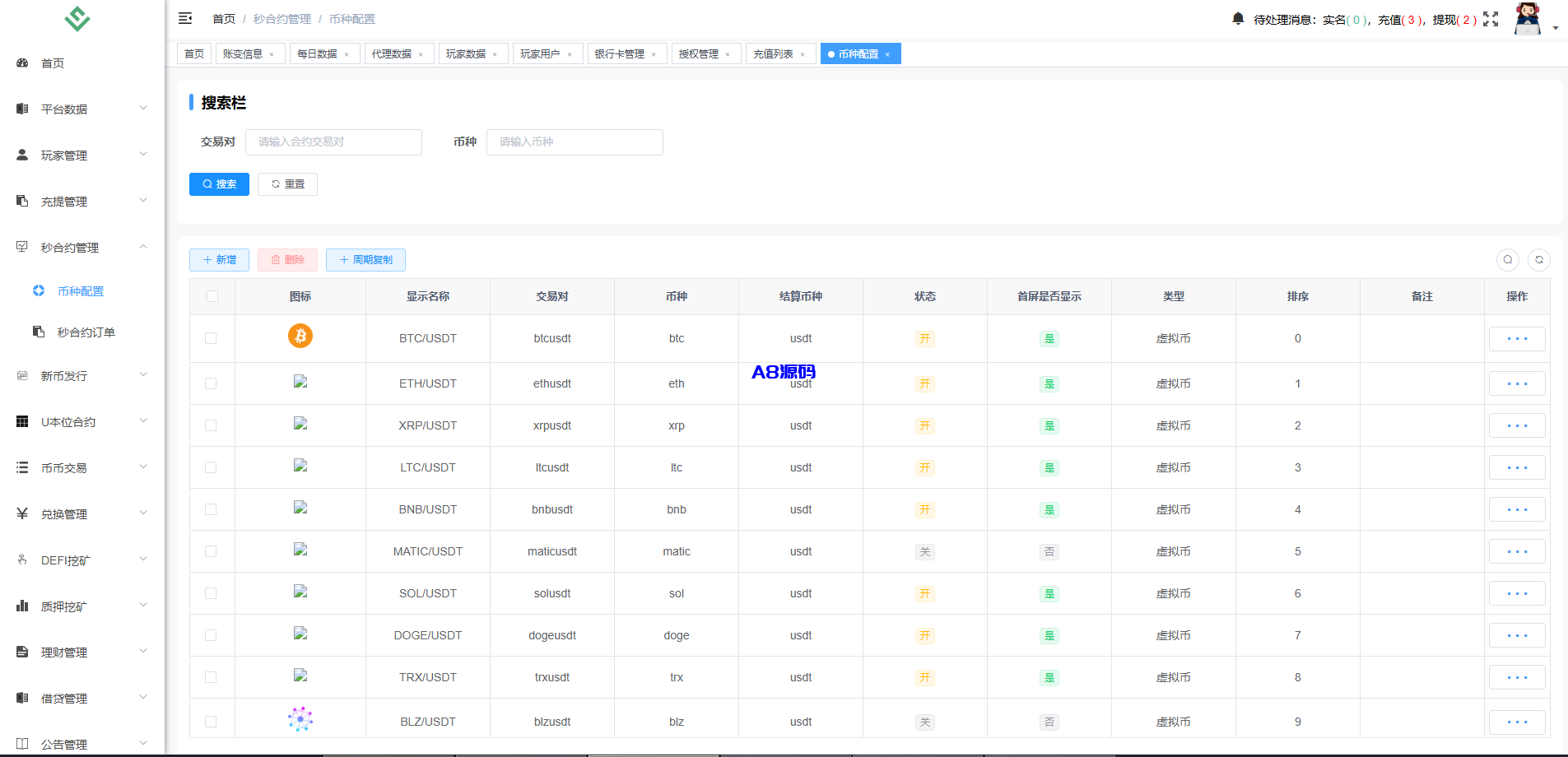图片[27]-多语言华硕交易所源码/手机端uniapp电脑端vue.支持秒合约/币币/国际黄金/U本位合约/DeFi挖矿-A8源码_精品源码网站