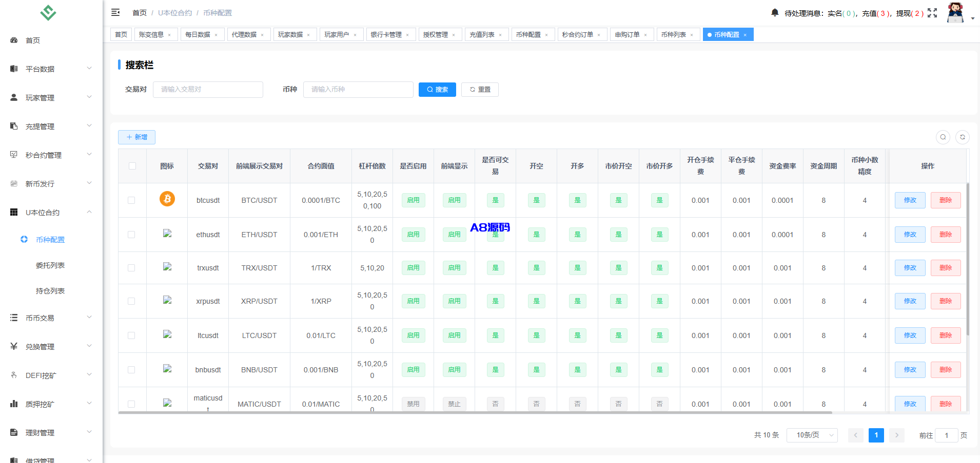 图片[30]-多语言华硕交易所源码/手机端uniapp电脑端vue.支持秒合约/币币/国际黄金/U本位合约/DeFi挖矿-A8源码_精品源码网站